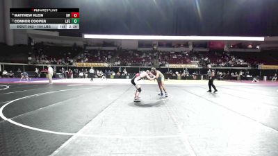 184 lbs Consi Of 8 #2 - Matthew Klein, Rensselaer Polytechnic Institute vs Connor Cooper, Life