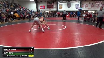 126 lbs Round 2 - Tayton Frueh, Ottumwa vs Evan Burg, Solon
