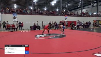 70 kg Round Of 16 - Paniro Johnson, Cyclone Regional Training Center C-RTC vs Edward Scott, Wolfpack Wrestling Club