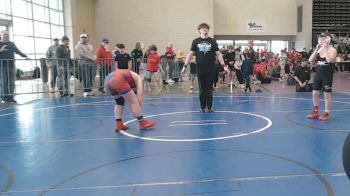 131 lbs Rr Rnd 7 - Kevin Burns, DoughBoy WC - ESC vs Parker Knapp, Washington Twp - ESC