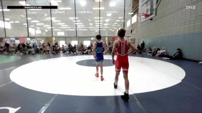 96 lbs Cons. Semi - Titan Kampe, Cougar Wrestling Club vs Matthew McNulty, Suples Wrestling Club