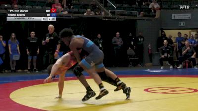 74 kg Quarterfinal - Patrik Leder, Burnaby MTN WC vs Stone Lewis, Montreal WC