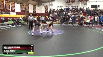 126 lbs Cons. Round 2 - Tommy Banas, Providence Catholic vs Johnathan Coates, State College