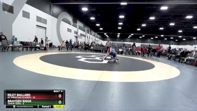 112 lbs Round 3 (8 Team) - Riley Ballard, DC Wrestling Academy vs Brayden Biggs, Junior Terps