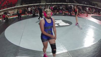130 lbs Quarters - Taryn Wright, Alaska vs Cadence Hansen, Utah