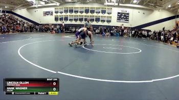 120 lbs Cons. Round 2 - Lincoln Ollom, Fremont Ross vs Hank Wagner, Solon