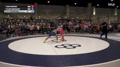 65 kg Quarters - Sam Herring, Pennsylvania vs Tyler Dekraker, Spartan RTC@LHP