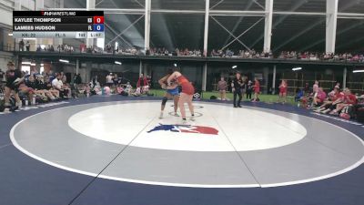 190 lbs Kaylee Thompson, Kansas vs Lamees Hudson, Florida