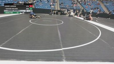 141 lbs Champ. Round 2 - Asher Larson, Ottawa University vs Davion Wilson, Graceland University