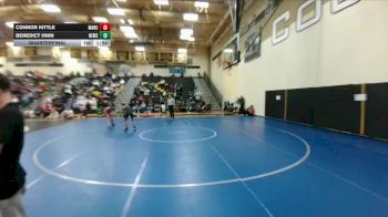 120 lbs Quarterfinal - Benedict Hnin, Carrollton Newman Smith vs Connor Kittle, Lewisville Marcus