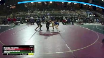 130 lbs Cons. Round 2 - Geraldine Honore, South Dade vs Rachel Ferreter, Freedom (Orlando)