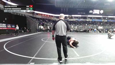 218 lbs Consolation - Matrim Politte, Park Hills Central Rebels vs Clayton Henderson, Ground Zero WC