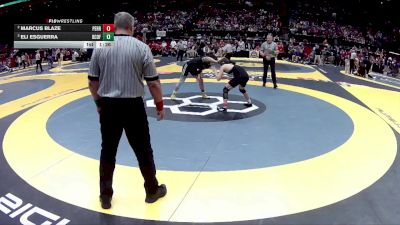 D1-150 lbs Semifinal - Eli Esguerra, Dub. Coffman vs Marcus Blaze, Perrysburg