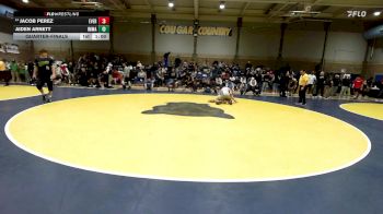160 lbs Quarterfinal - Jacob Perez, Everett Alverez vs Aiden Arnett, Immaculate Conception (IL)