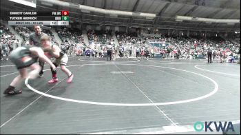 90 lbs Consi Of 8 #1 - Tucker Hedrick, Grunts vs Emmett Dahlem, Jacket Wrestling Club