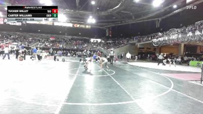 106 lbs Cons. Round 3 - Carter Williams, Churchill County vs Tucker Willet, Wasatch Utah