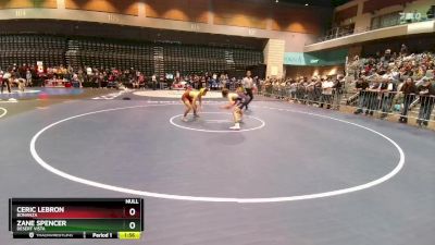 138 lbs Prelim - Ceric Lebron, Bonanza vs Zane Spencer, Desert Vista