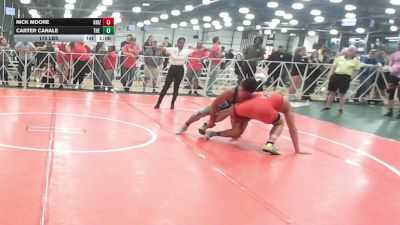 170 lbs Rr Rnd 2 - Nick Moore, Grizzly Wrestling Club - HSB vs Carter Canale, The Mailmen - HSB