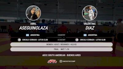 Nicolás Wendler vs Nicolas Mendoza 2025 ADCC South American Championship