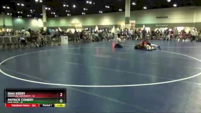 195 lbs Round 1 (10 Team) - Shai Keery, Wrestling University vs Patrick Conery, MXW Gold