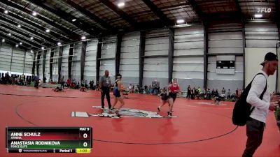 127 lbs Quarterfinal - Anastasia Rodnikova, Force Elite vs Anne Schulz, Athena