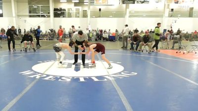 81 lbs Consi Of 16 #2 - William Strobridge, Lebanon NH vs Cameron Ferreira, Iron Faith WC