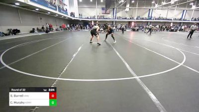 197 lbs Round Of 32 - Steven Burrell, Virginia vs Chris Murphy, Army-West Point