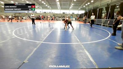 180 lbs Rr Rnd 3 - Luke Nichols, TNWC Blue vs Keishawn Triplett, Illinois Menace
