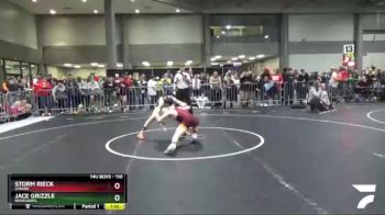 110 lbs Semifinal - Jace Grizzle, Renegades vs Storm Rieck, Girard