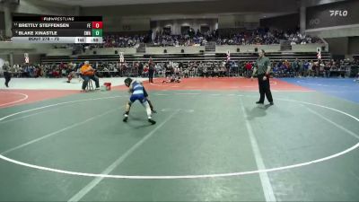 75 lbs Champ. Round 1 - Brettly Steffensen, Flat Earth vs Blake Xinastle, Summit Wrestling Academy