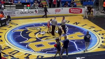 132 lbs Quarterfinal - Shane Cronin, Beth-Center vs Frank Leanza, Manheim Township