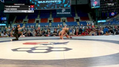 138 lbs 3rd Place Match - Tyler Dekraker, PA vs Sam Herring, PA