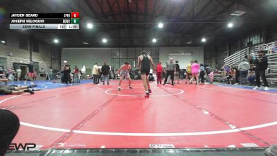 132 lbs Semifinal - Jayden Beard, Sperry Wrestling Club vs Joseph Veloquio, Dark Cloud Wrestling Club