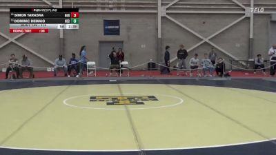 174 lbs Cons. Round 1 - Simon Taraska, Norwich vs Dominic Demaio, New England College