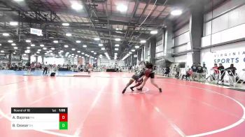 285 lbs Round Of 16 - Alexander Bajoras, MA vs Brandon Ceasar, OH