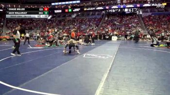 3A-113 lbs Cons. Semi - Chase Miller, Cedar Falls vs Jack Wallukait, Dowling Catholic