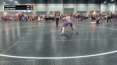 109 lbs Round 7 (8 Team) - Tyler Elliott, Dayton Bandits vs Gage Wright, GA United Red