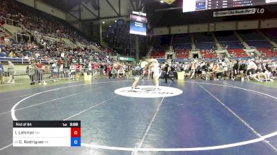 285 lbs Rnd Of 64 - Isaac Lehman, OH vs Caleb Rodriguez, PA