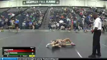 98 lbs 3rd Place Match - Talan Parsons, Michigan vs Liam Davis, Florida