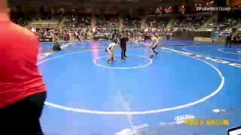 110 lbs Consi Of 16 #1 - Jaxson Goepfert, Elkhorn Wrestling Club vs Jesse DeNegri, Buxton (NJ)