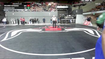 106 lbs Round Of 16 - Yaser Quintero, Madera vs Aiden Talavera, Reedley
