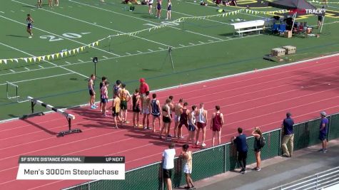 Men's 3k Steeplechase, Heat 4