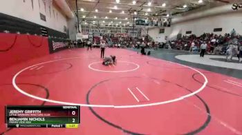 170 Boys Semifinal - Benjamin Nichols, Prairie View High vs Jeremy Griffith, Little Warriors Wrestling Club