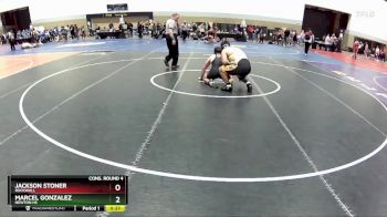 215 lbs Cons. Round 4 - Marcel Gonzalez, Newton HS vs Jackson Stoner, Rockwall