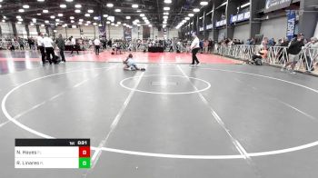 126 lbs Consi Of 64 #2 - Nevin Hayes, FL vs RJ Linares, FL