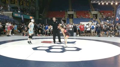 110 lbs Quarters - Isabel Kaplan, Indiana vs Elizabeth Valenzuela Smith, Arizona