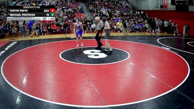 122 lbs Champ. Round 2 - Michael Fentross, Plum And O`Block vs Austin Smith, Mount Pleasant Area
