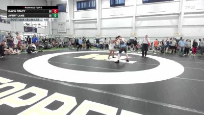 E-160 lbs Consi Of 8 #1 - Gavin Stacy, OH vs Avery Lane, MI