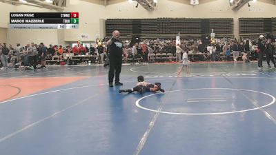 44 lbs Rr Rnd 1 - Logan Page, CT Whale Beluga - K3 vs Marco Mazzerle, Thunderstruck - K3