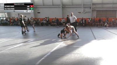 96 lbs Round 2 (6 Team) - Eli Walters, FORGE vs Ryder Hart, Lake WC